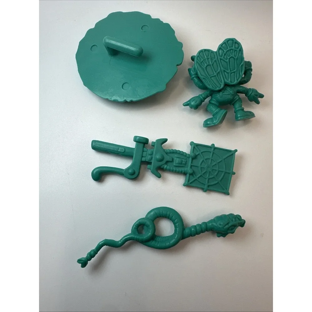 Vintage 1990 TMNT Napoleon Bonafrog w/ Card Teenage Mutant Ninja Turtles